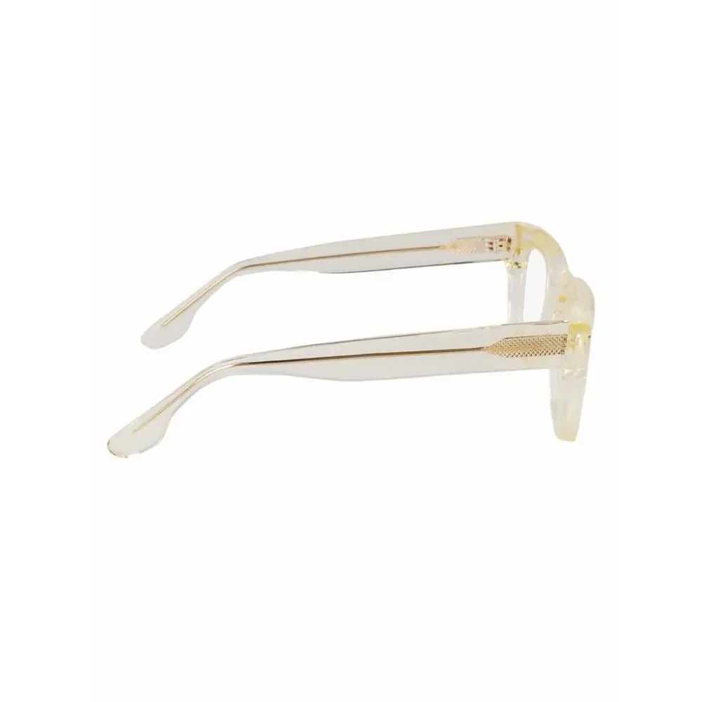 New Victoria Beckham VB2671 771 Transparent Square Frame Glasses Authentic